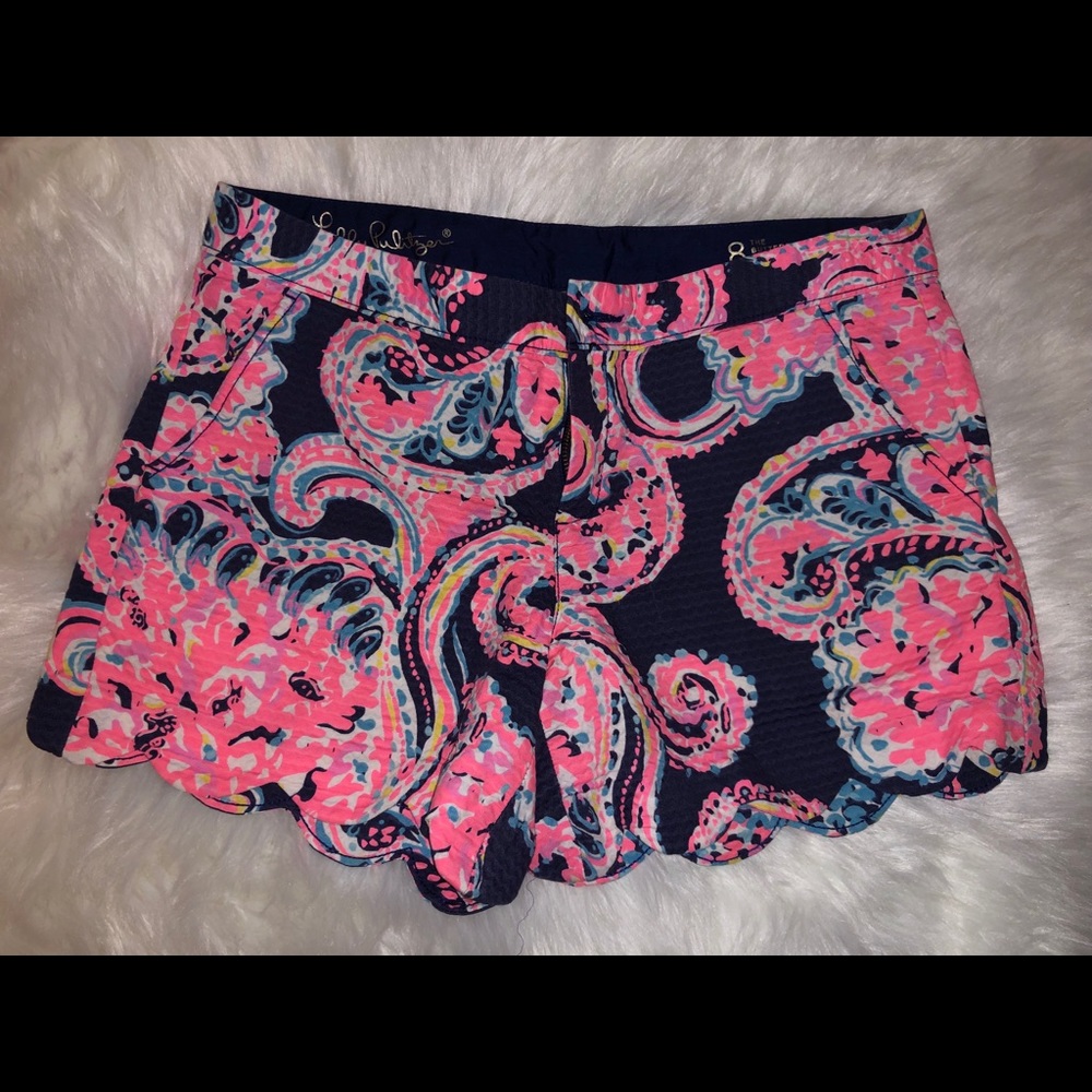 Lilly Pulitzer Size 8 Buttercup shorts